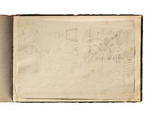 D1827,93 Ornament. Vaser. Hjort