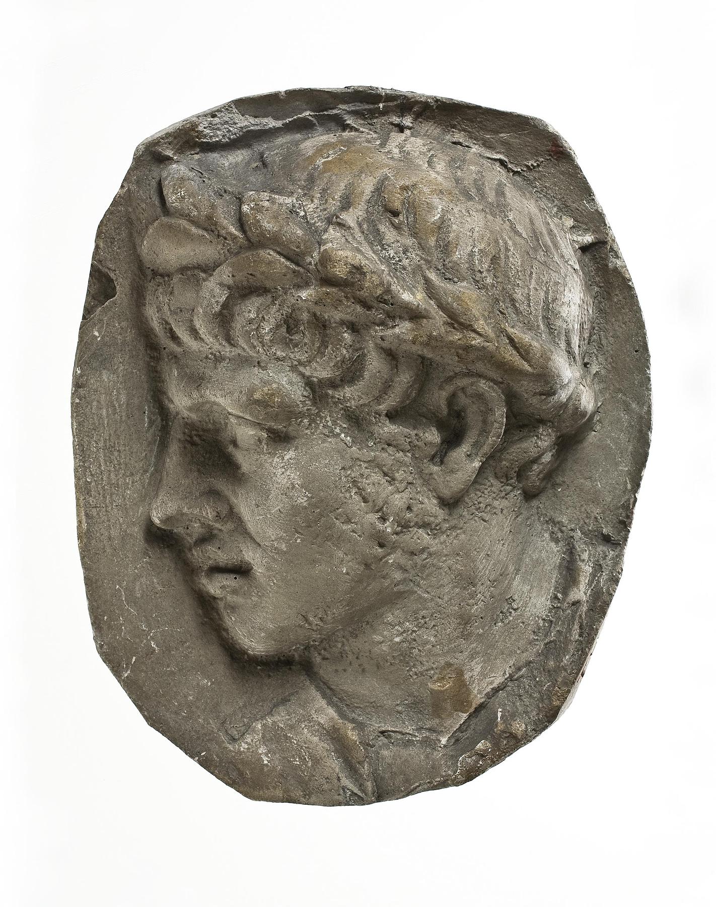 Head of a Roman priest, L325e