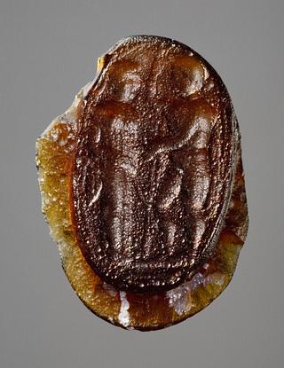 I78 Bevæbnet mand og en kvinde