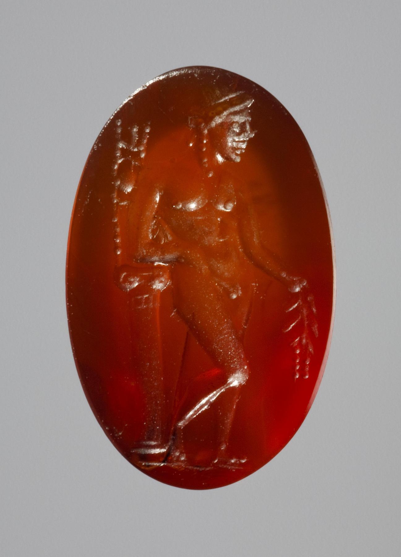 Apollon med laurbærgren og trefod, I195