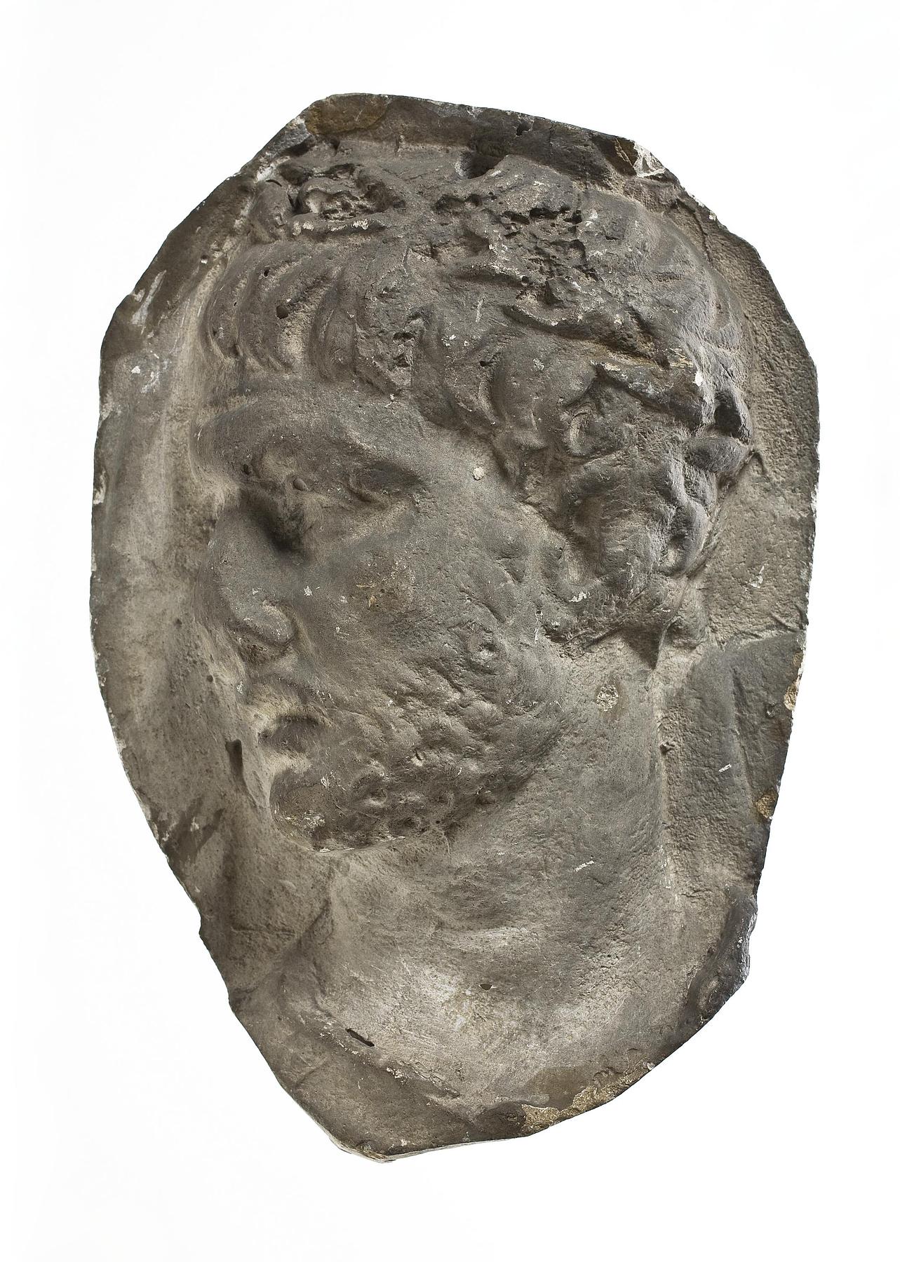Head of a Roman priest, L325l