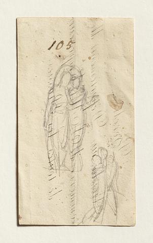 C44 Two groups of figures. Cupid and Psyche (?)