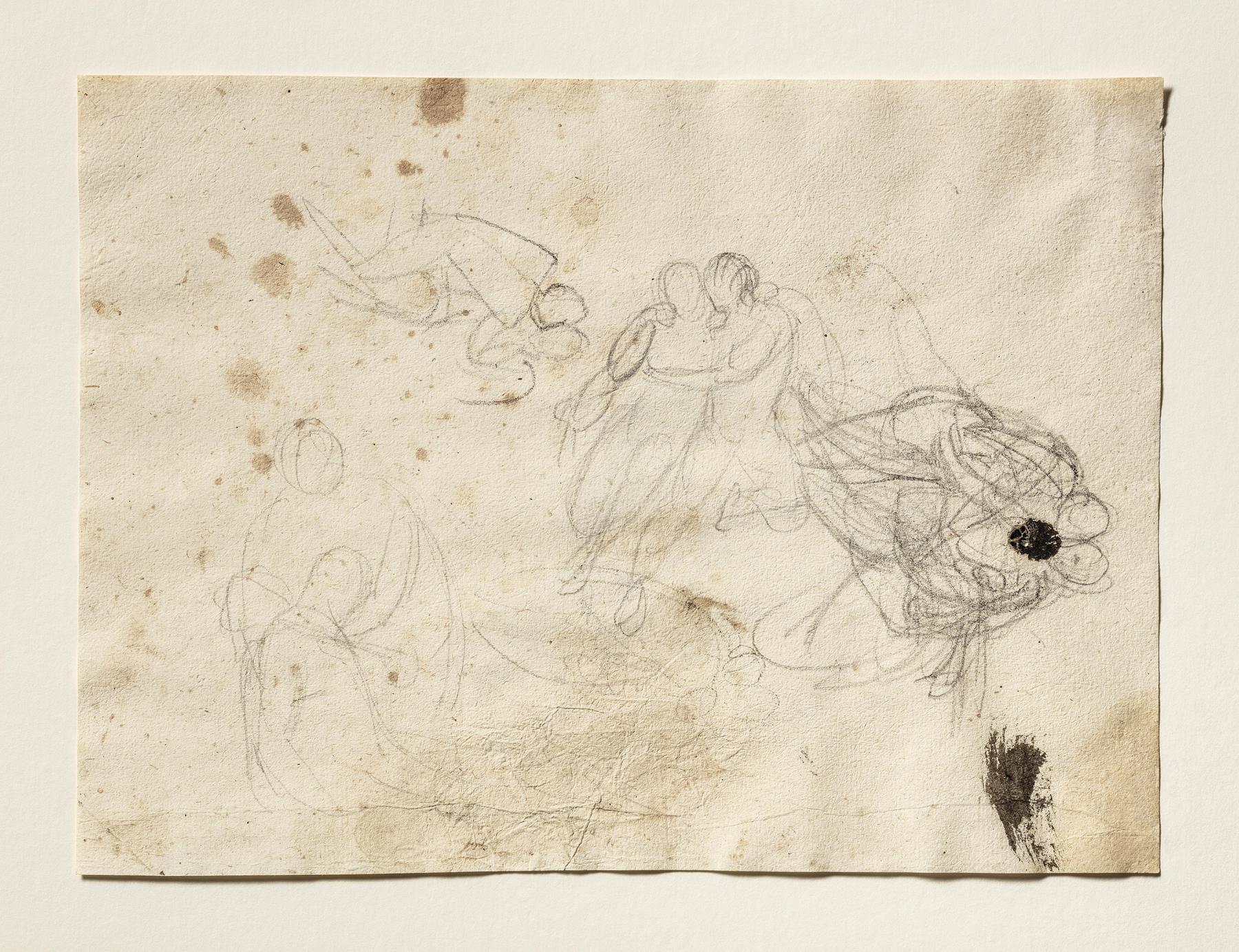 Dante and Virgil Transported by the Monster Geryon, C103v