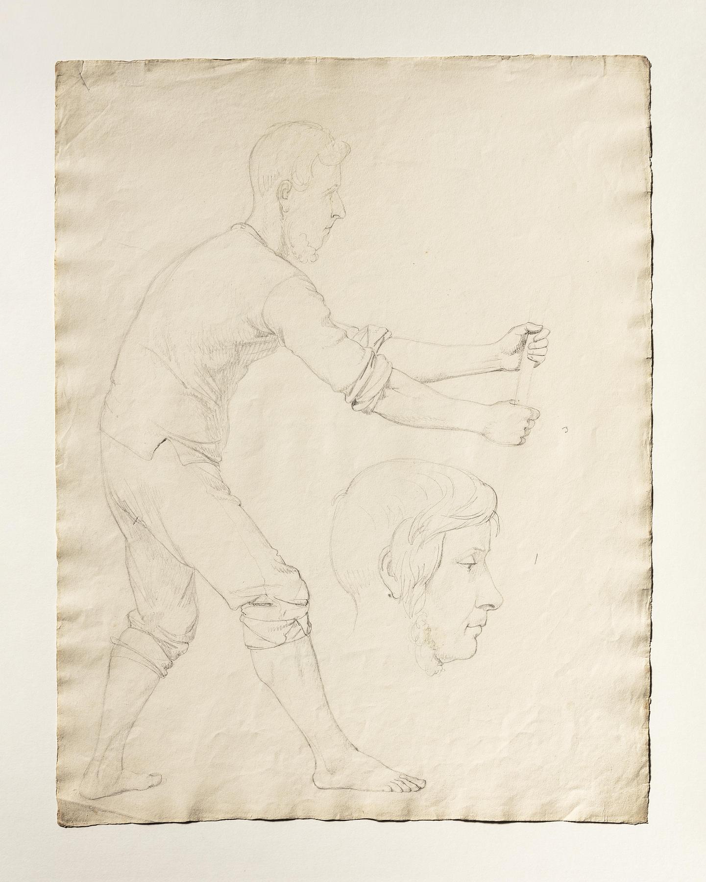 Labourer. Head, D1726r