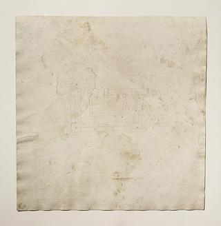 C230v Plan over alteret i Vor Frue Kirke