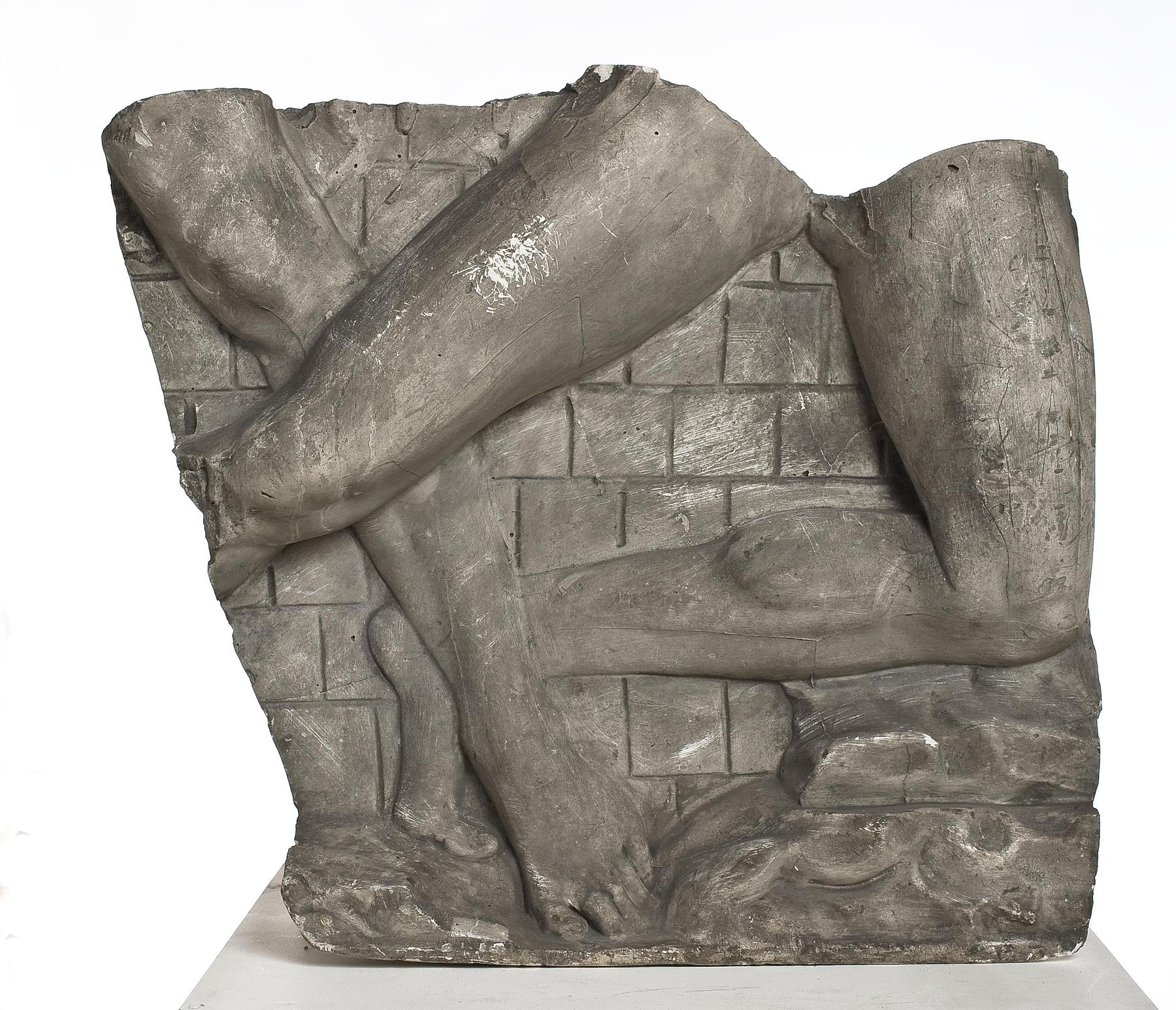 Theseus dræber Minotaurus (kun benene), L288