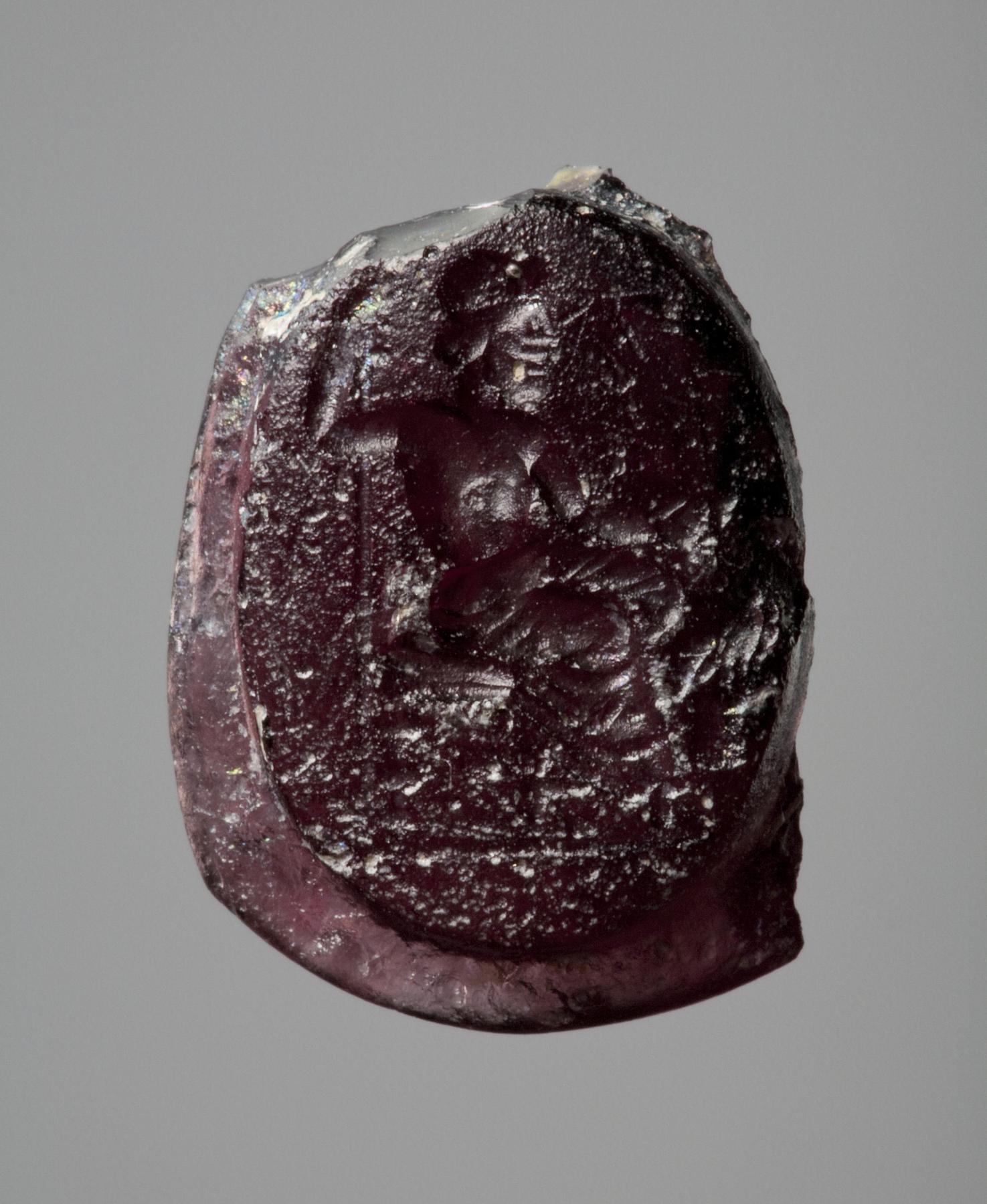 Zeus siddende med scepter og ørn, I93