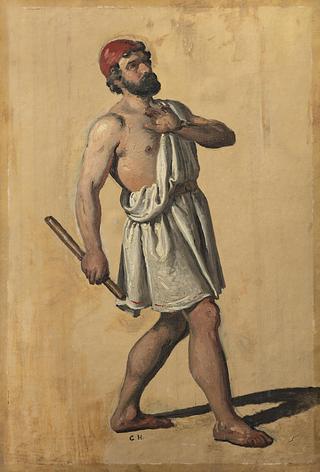 B465 Male figure, Hephaestus (?)