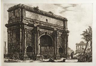 E315,3 Prospekt af Septimius Severus' triumfbue