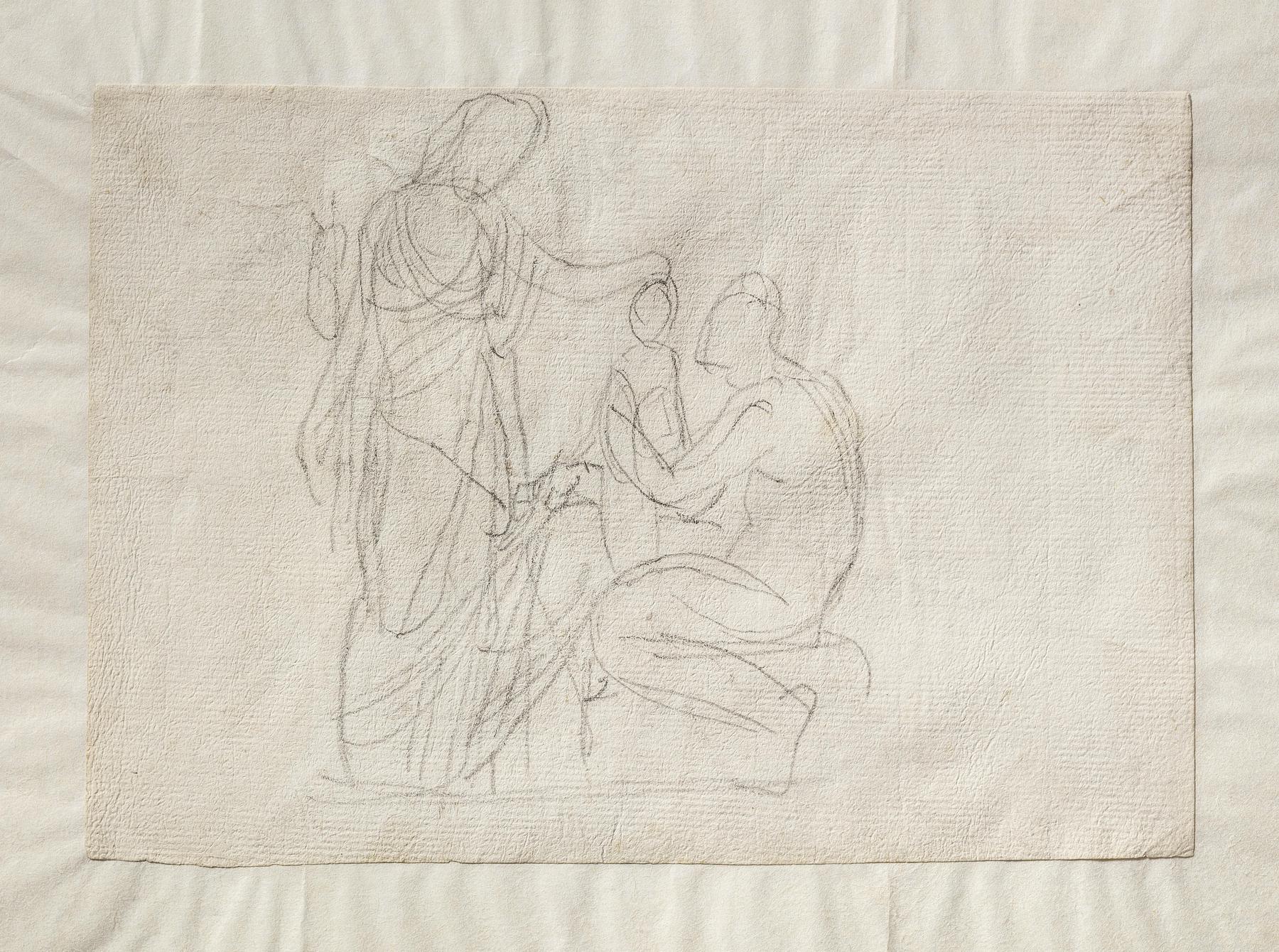 Minerva giver sjæl til mennesket skabt af Prometheus, C72