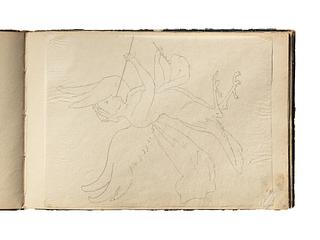 D1827,37 Harpy or Siren (?) with Flute