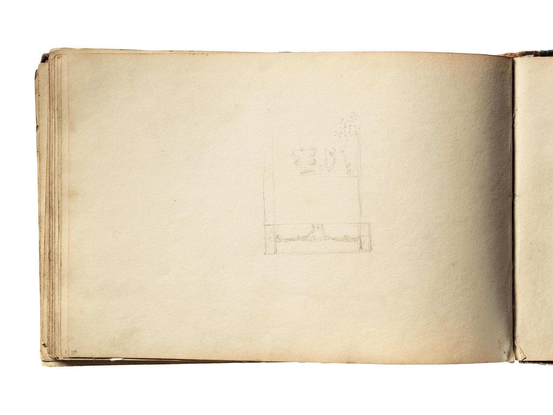 Vægdekoration (?), D1827,100