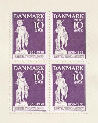 E2351 Firblok af frimærker med Jason med det gyldne skind