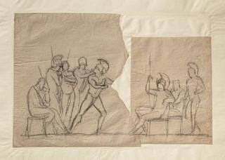 C22r Agamemnon's Fight with Achilles