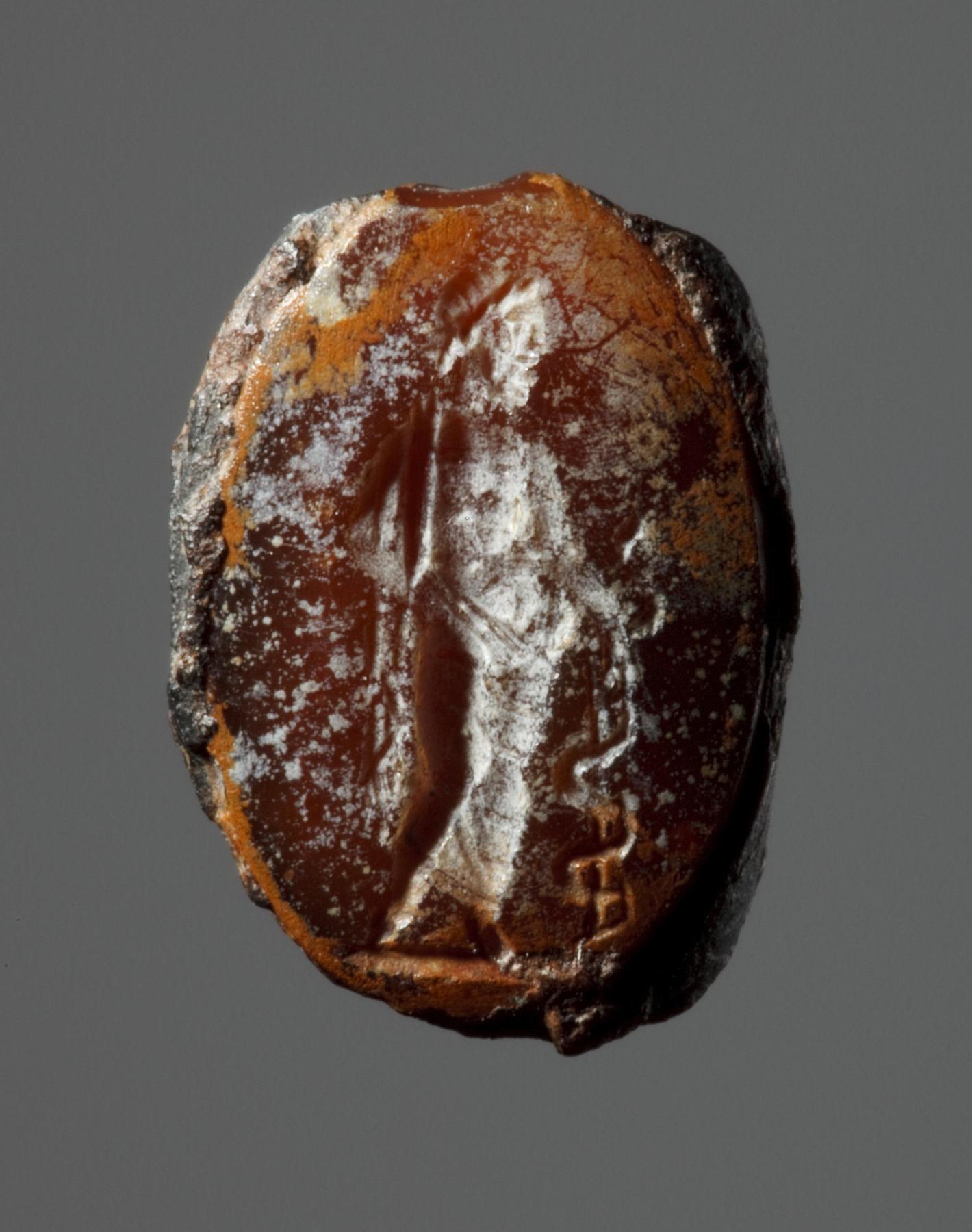 Asklepios med æskulapstav, I518