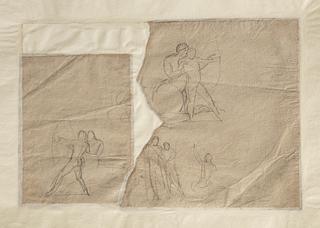 C22v Chiron Teaches Achilles Archery. Hercules and Hebe (?)