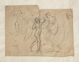 C49r Cupid Complains to Venus about a Bee Sting. Bacchus
