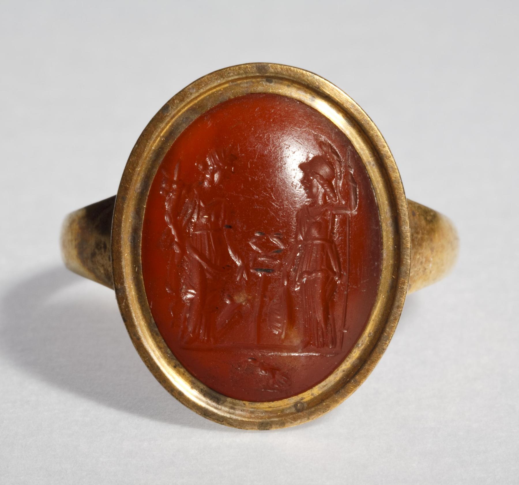 Athene og Fortuna, I681