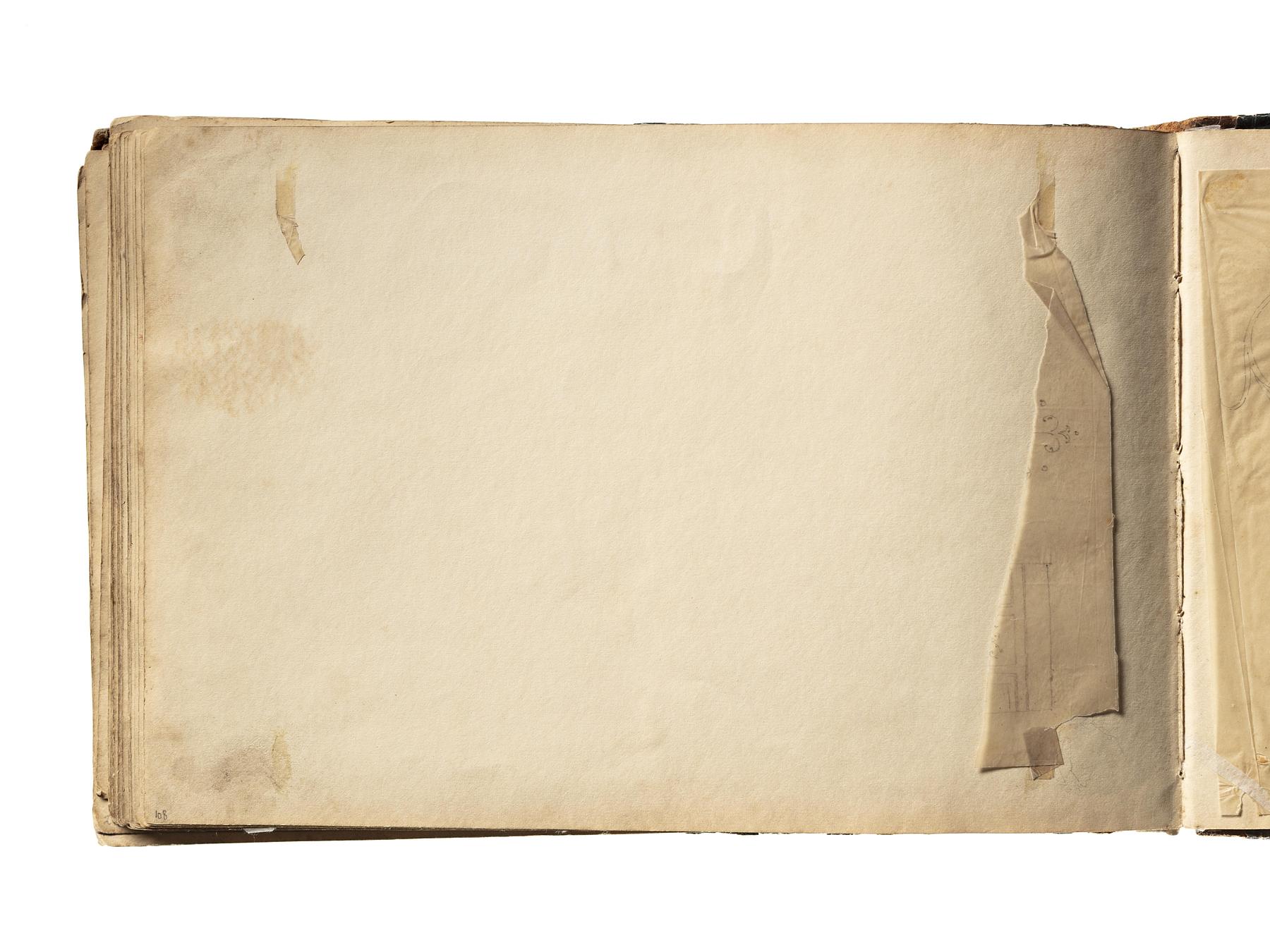 Fragment af tegning, D1827,108
