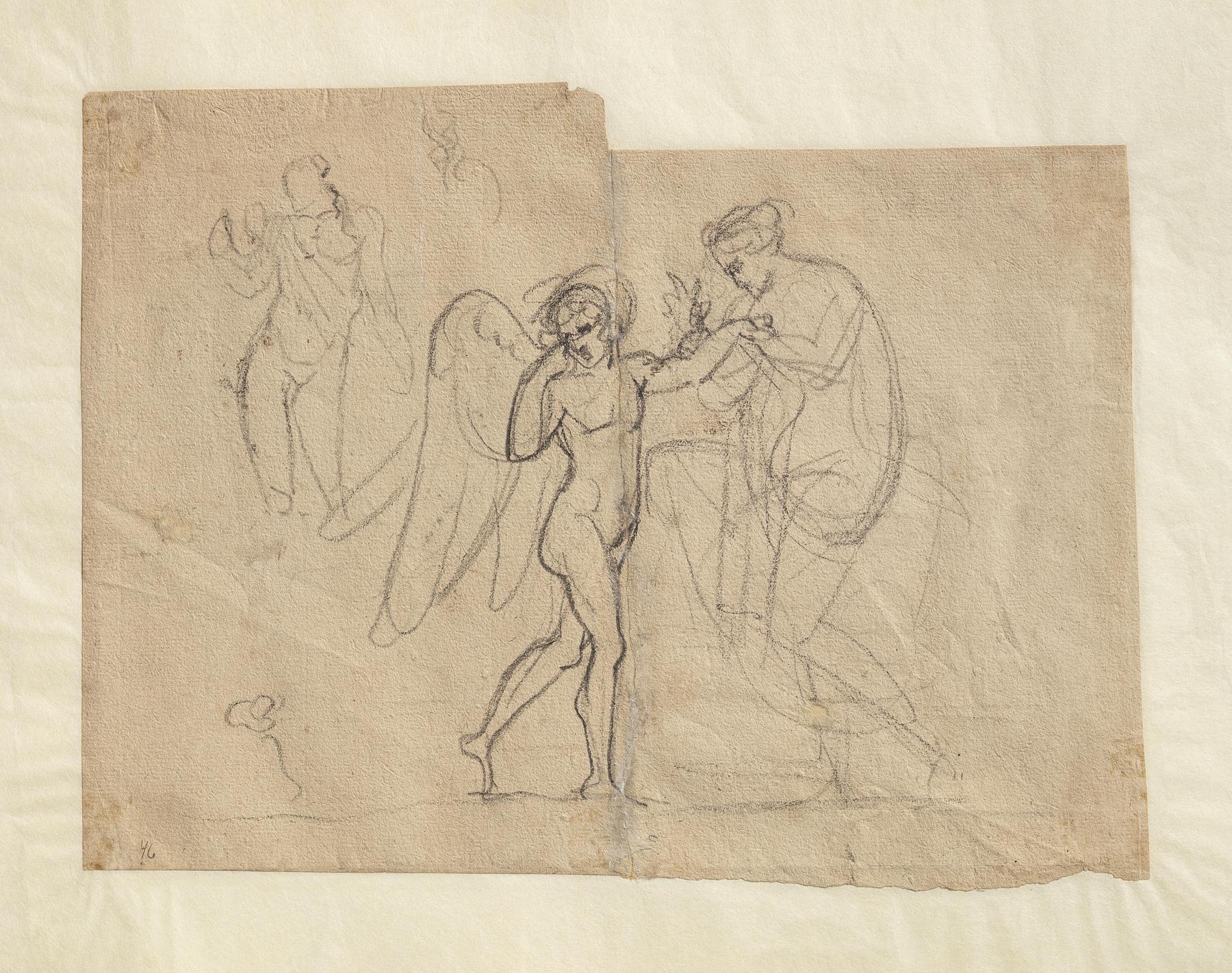 Cupid Complains to Venus about a Bee Sting. Bacchus, C49r