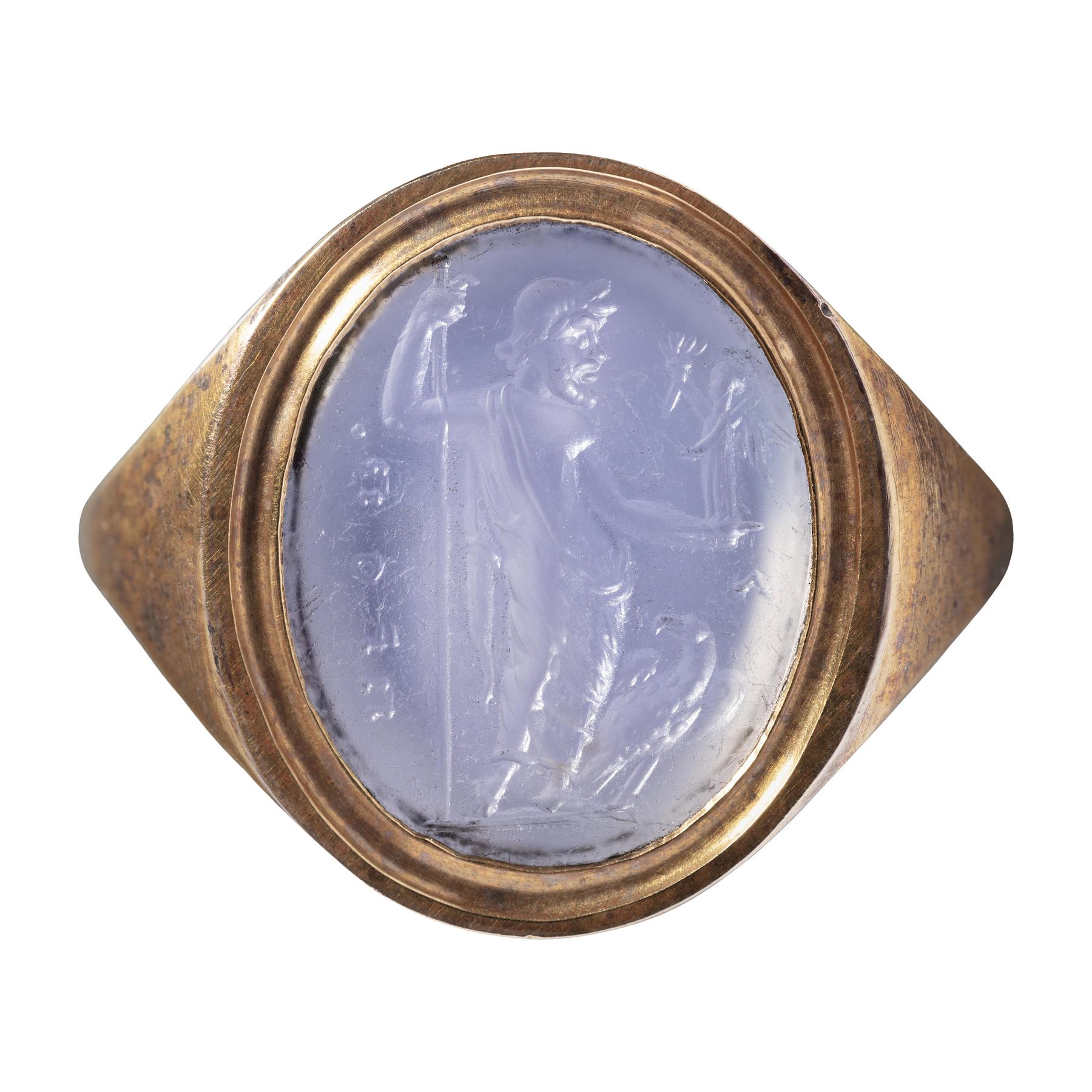 Zeus med Nike, scepter og ørn, I100