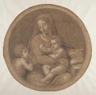 CX1 Maria med Jesus og Johannes