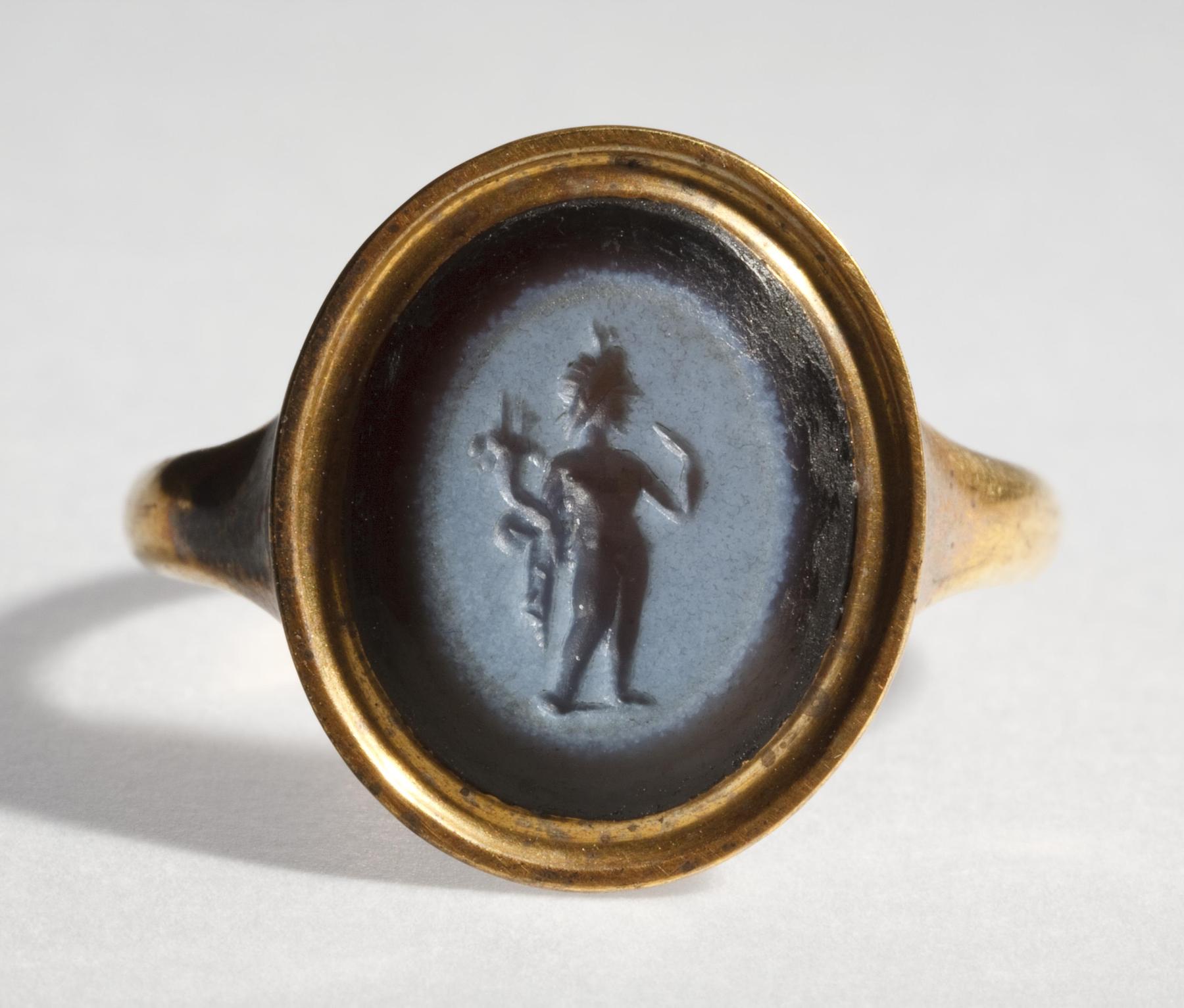 Harpokrates med et overflødighedshorn, I669