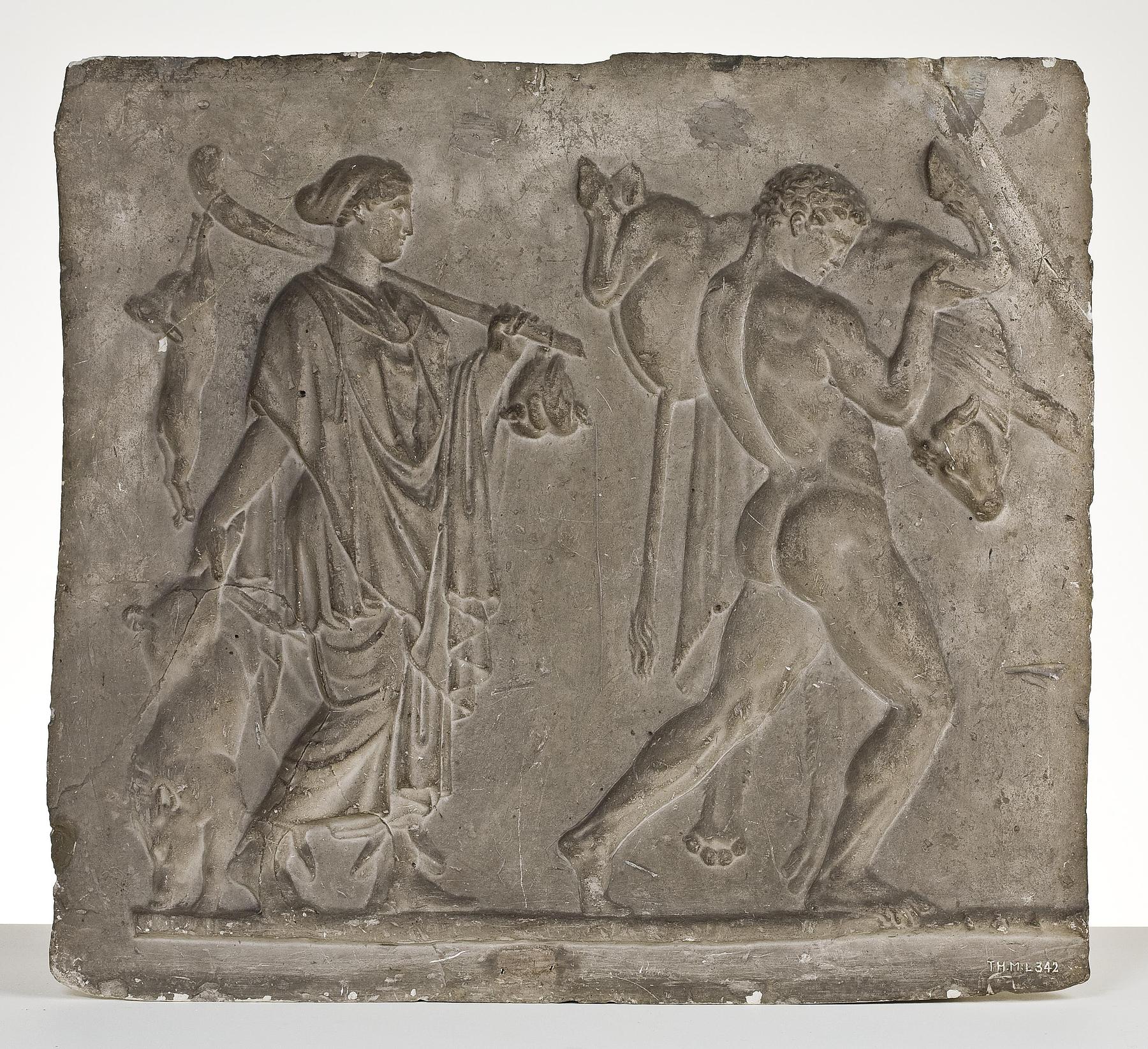 Herkules bærende på en tyr, L342