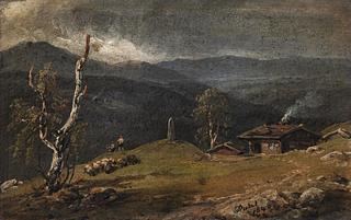 B189 Landskab fra øvre Telemark