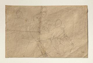 C100v Penelope, Odysseus, and Eurycleia