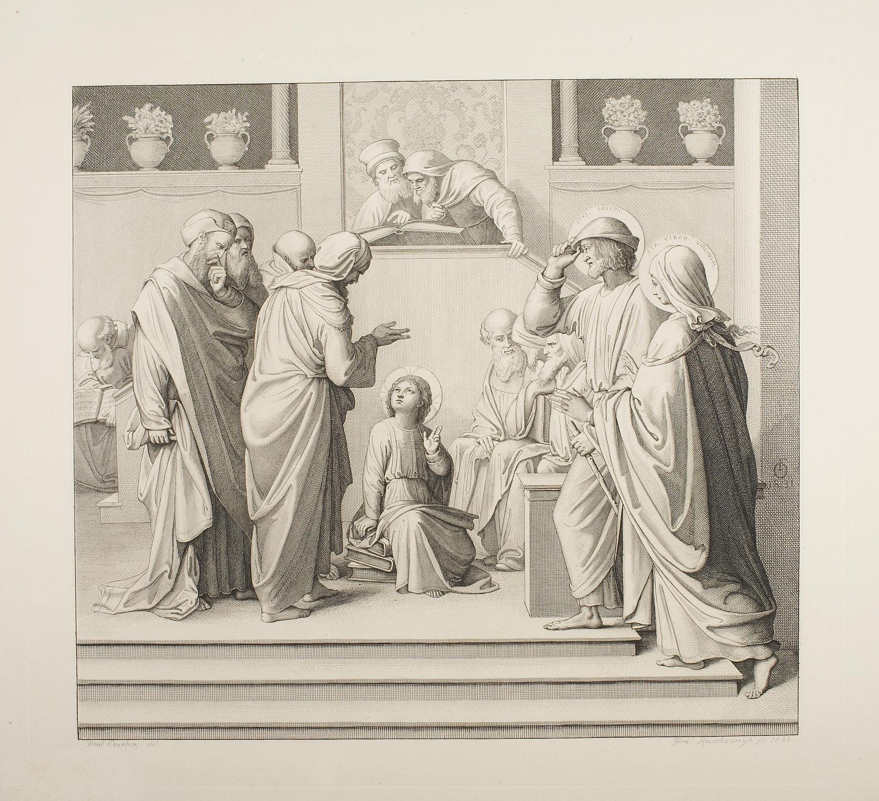 Jesus as a Child in the Temple, E1035