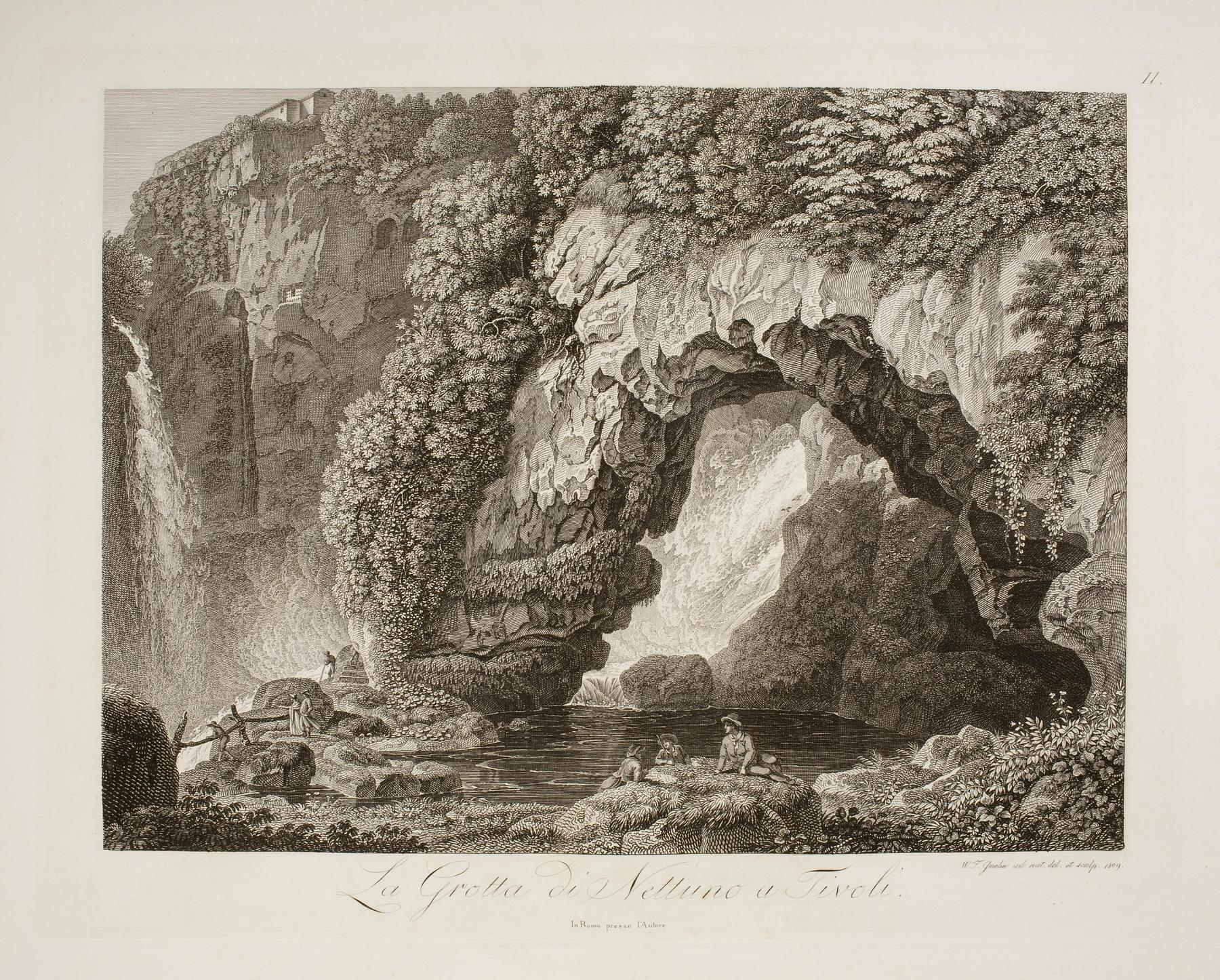 La Grotta di Nettuno i Tivoli, E591,2