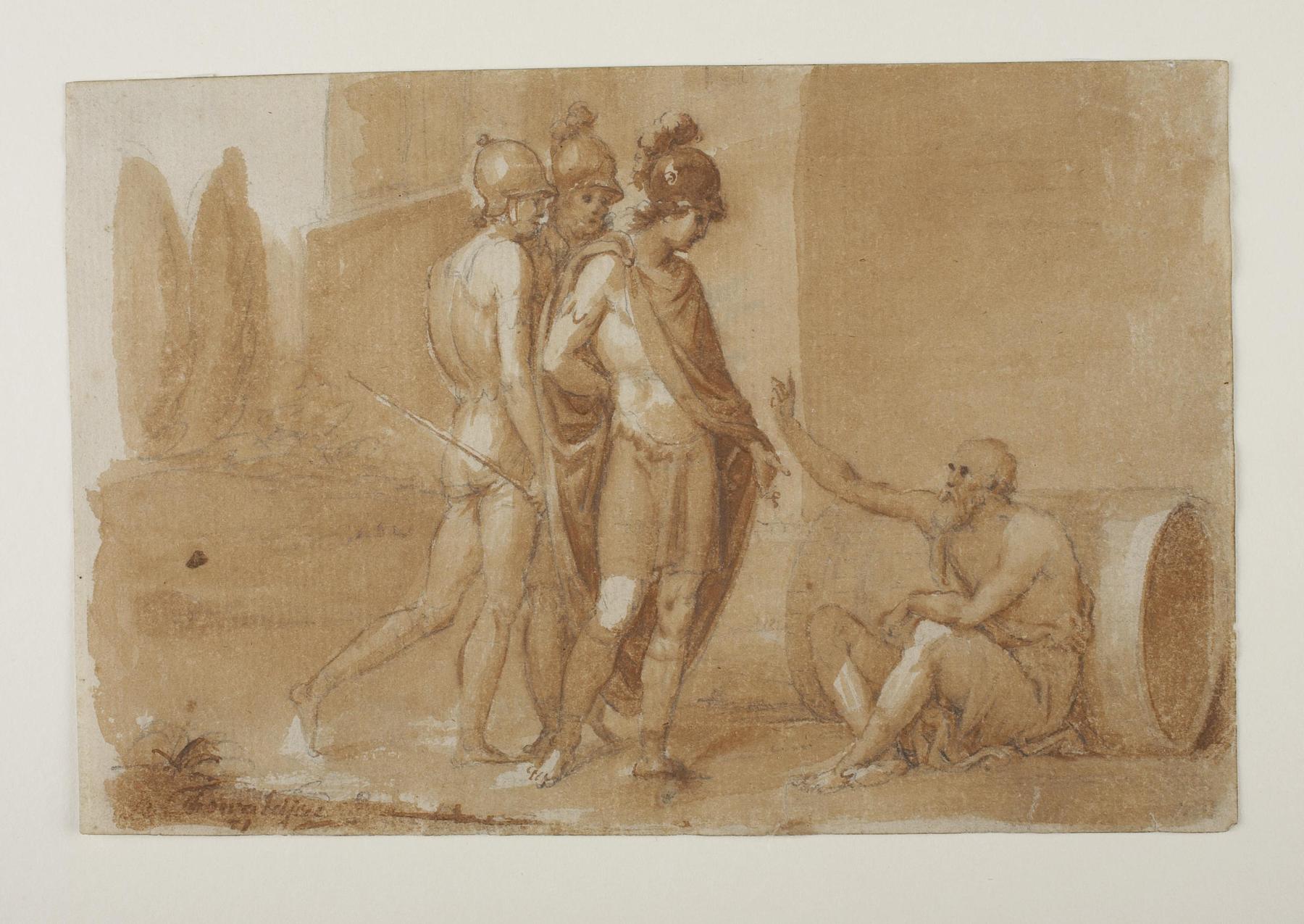 Alexander og Diogenes, C895