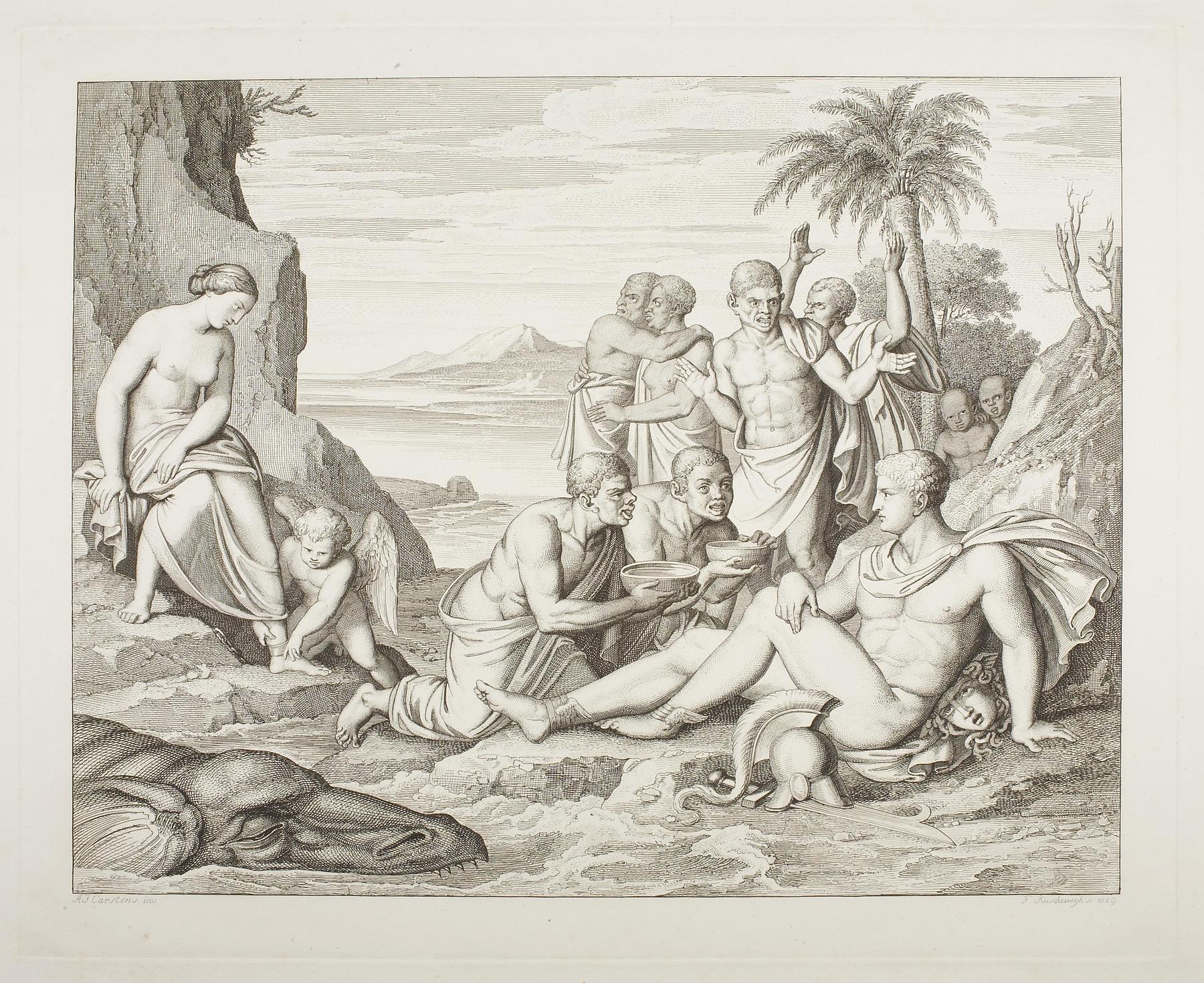 Perseus and Andromeda among the Ethiopians, E1032