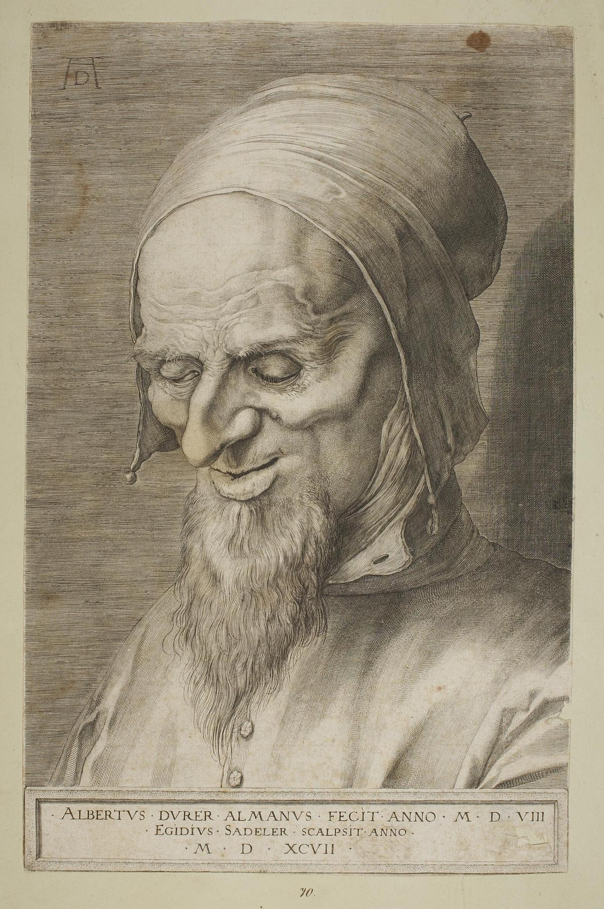 Old Man with a Long Beard, E260