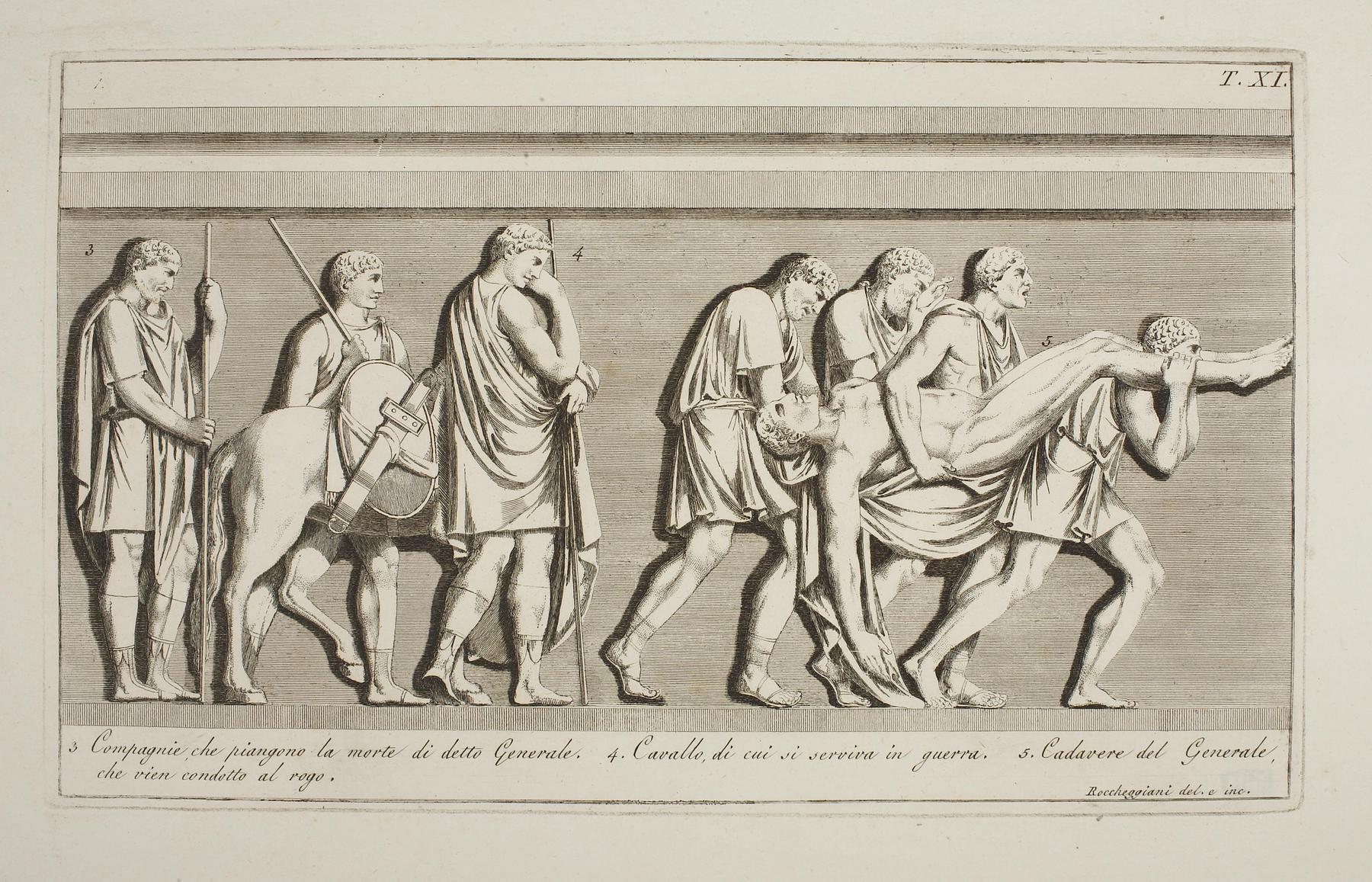 Begravelse af en romersk general, E1498