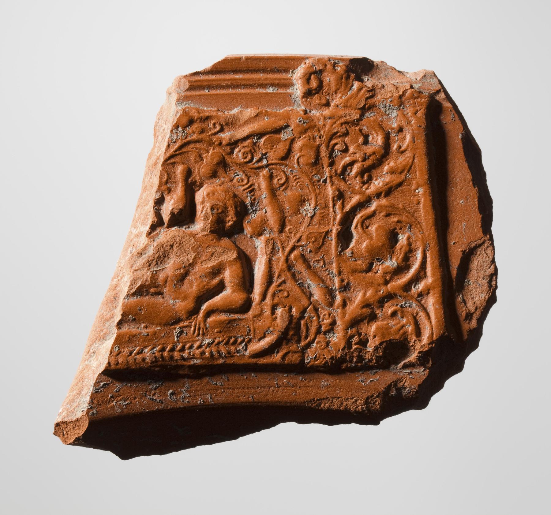 Bowl with relief decoration of Jonas reclining under a carob tree, H814