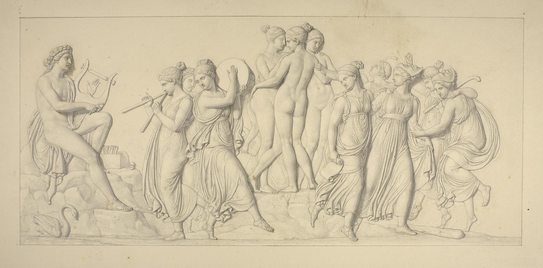 The Dance of the Muses on Helikon, D143