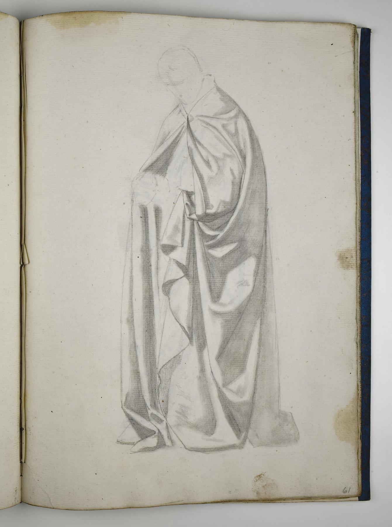 Mandlig figur med draperi, D1588,61