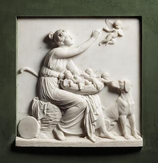 A424 Shepherdess with a Nest of Cupids