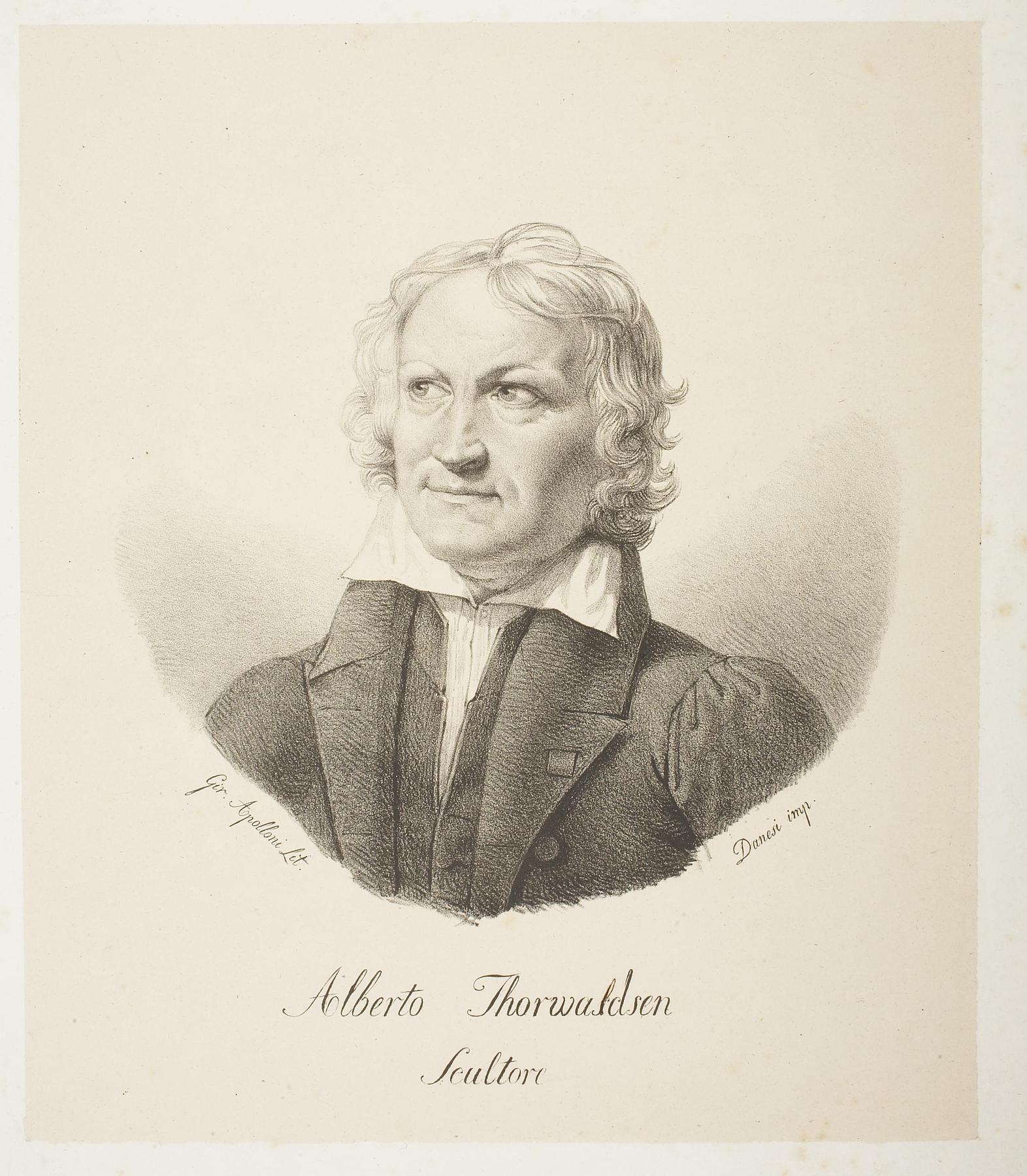 Portrait of Thorvaldsen, E15