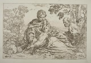 E1734 Rest on the Flight into Egypt