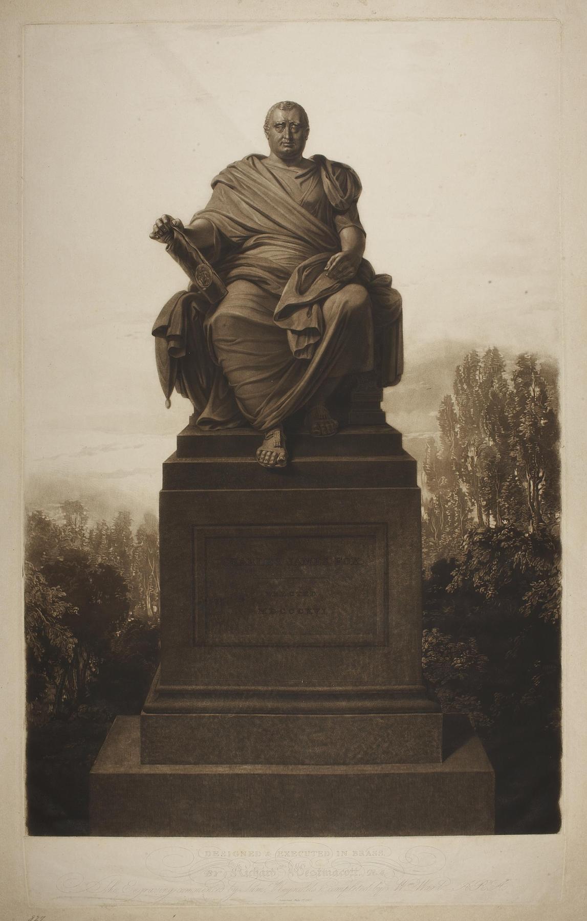 Monument over Charles James Fox, E1089