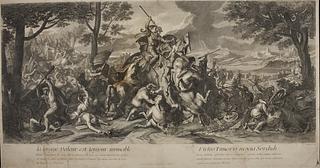 E307 Slaget ved Hydaspes mod kong Porus i år 326 f.Kr.