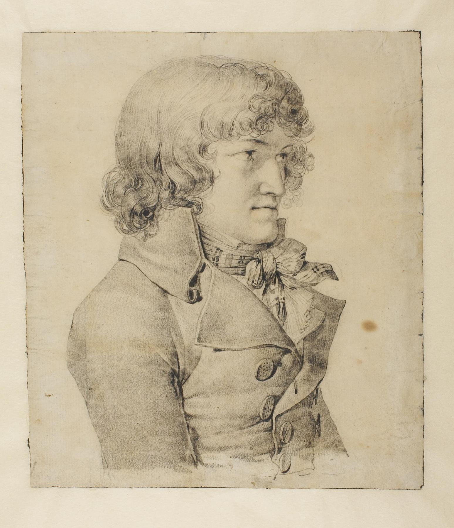 Portrait of Thorvaldsen, D1849