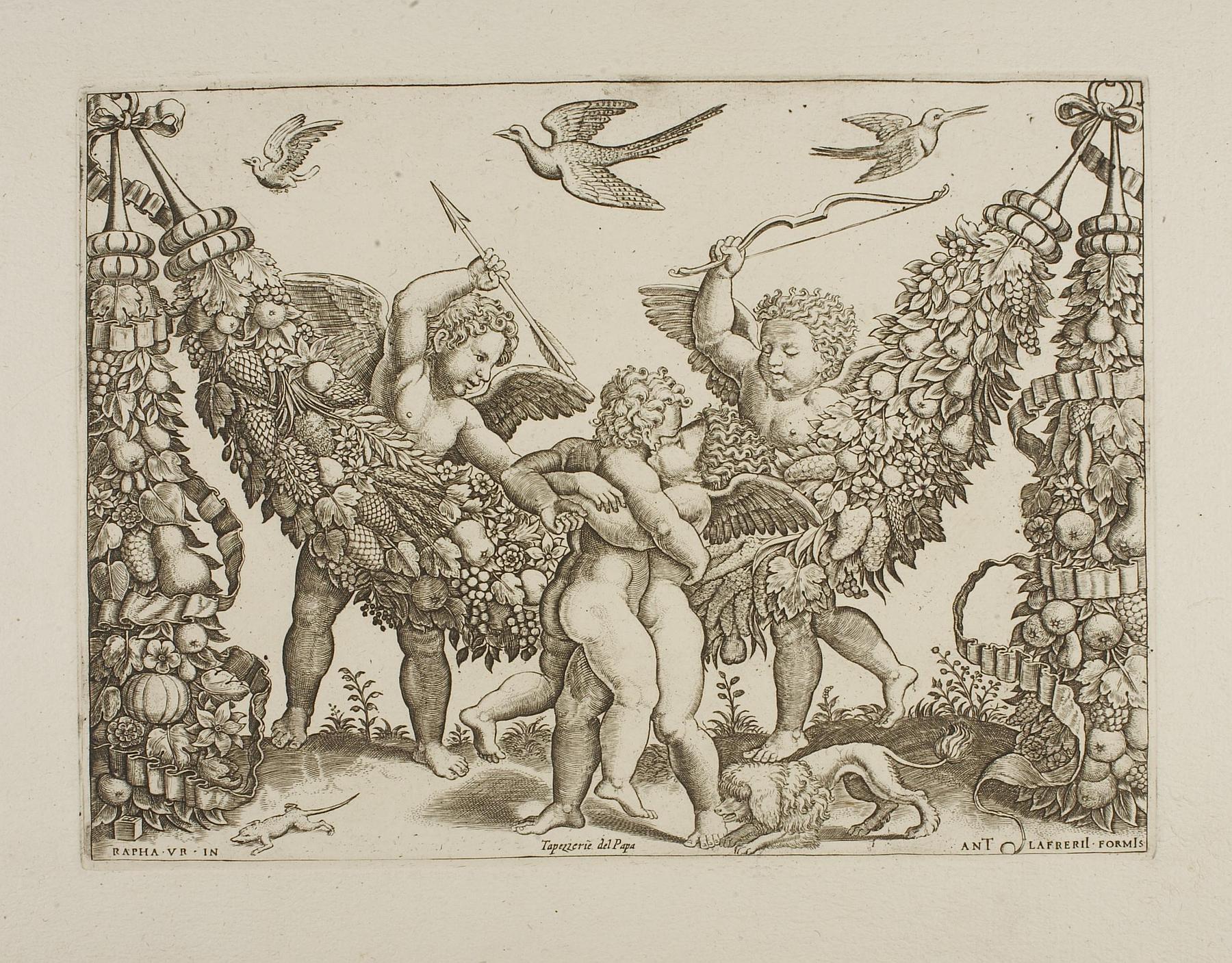 Brydekamp mellem Eros og Antéros, E1787