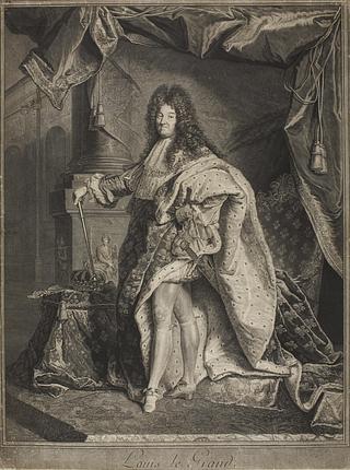 E309 Ludvig 14. af Frankrig i kroningsdragt