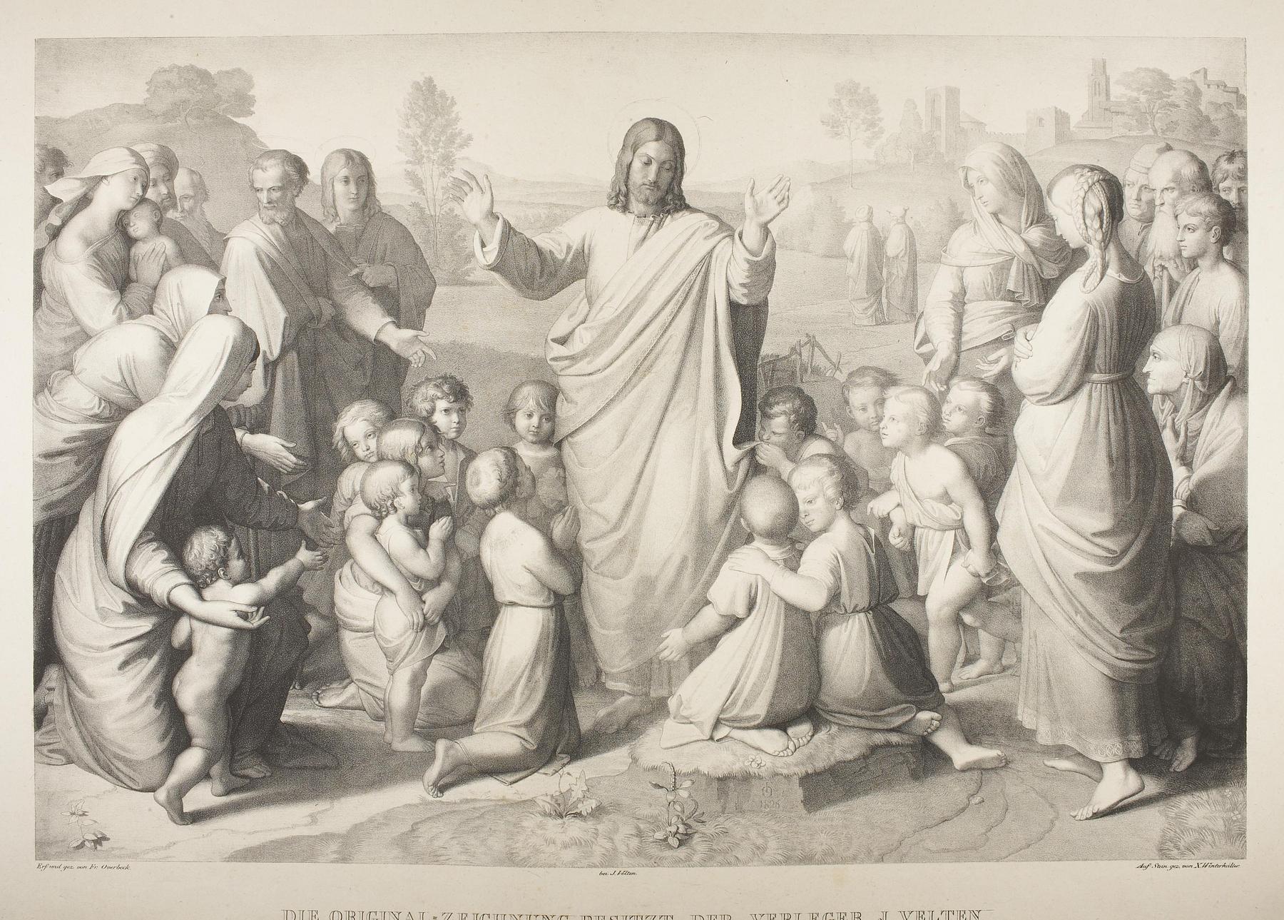 Kristus velsigner børnene, E1323