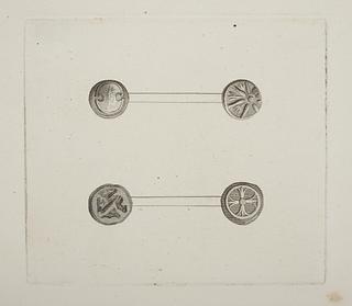 E1555 Greek coins obverse and reverse