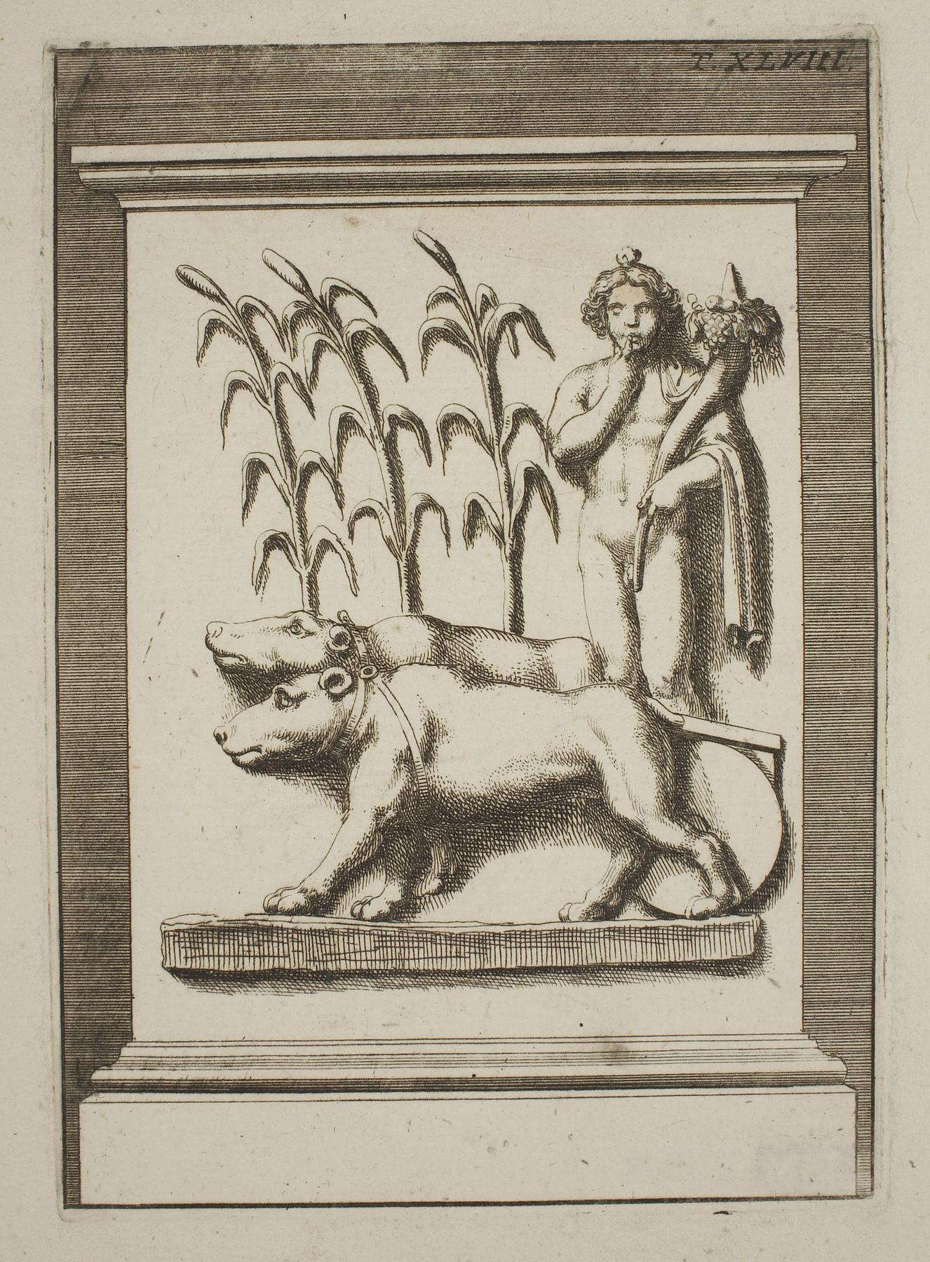 Harpocrates in a field, E1518